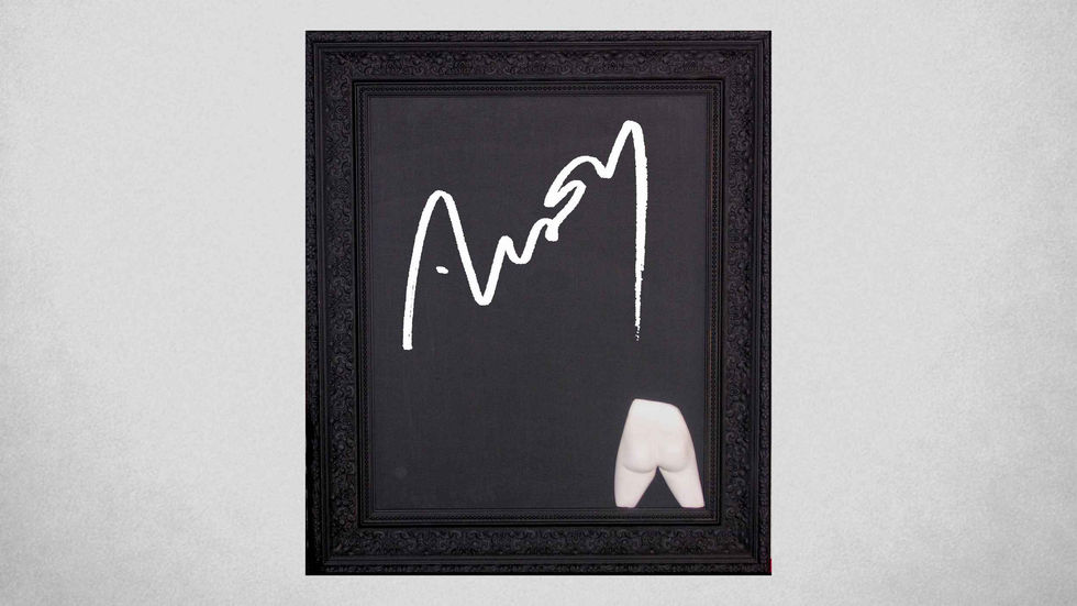 Peinture manifeste artistique Arson peintre sculpteur français