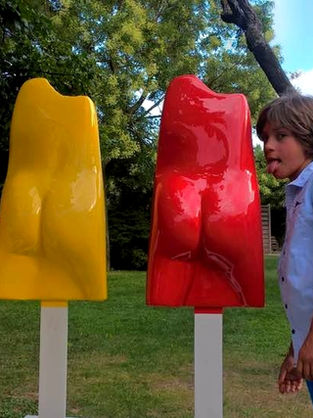 Escultura de Helado, Esculmau, helado único