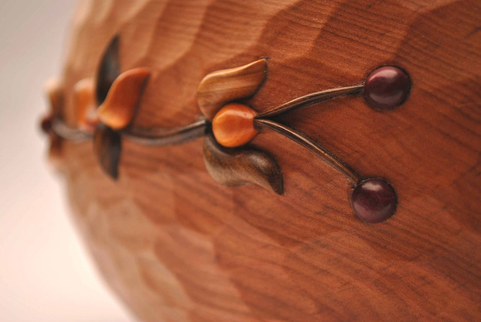 Detalle de taracea