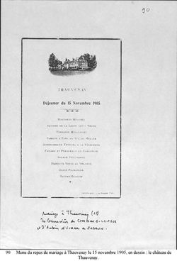 Mariage en 1905