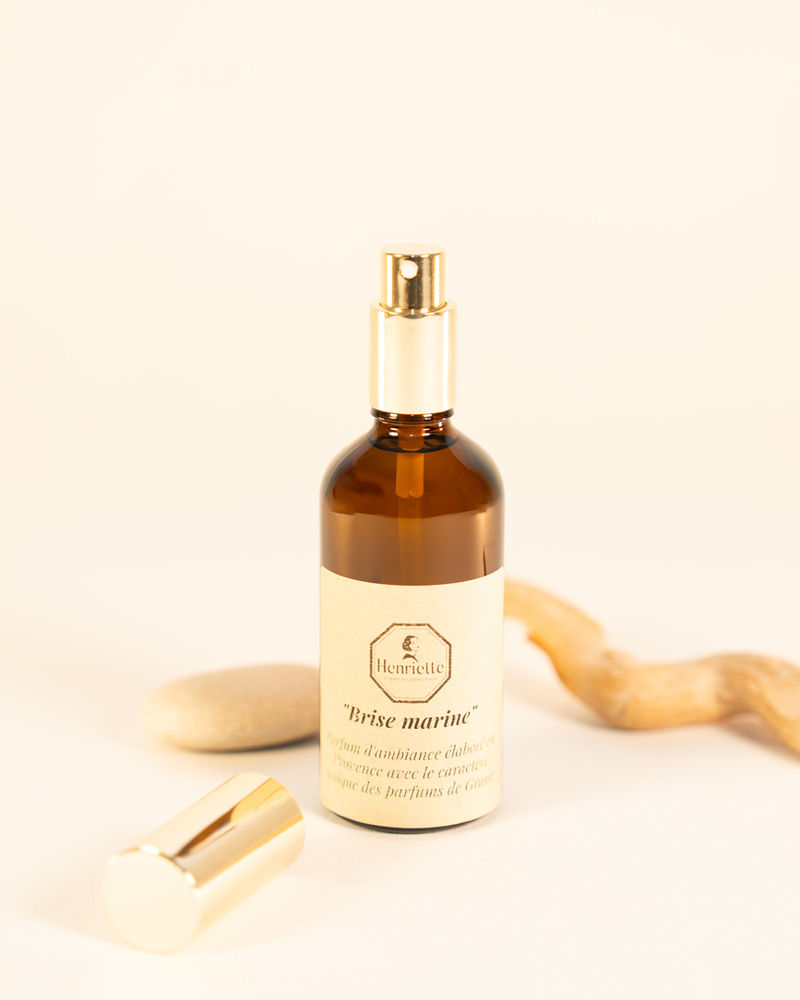 Spray d'ambiance Brise Marine 100ml — L'air iodé d'une promenade en bord de mer, frais et tonique.