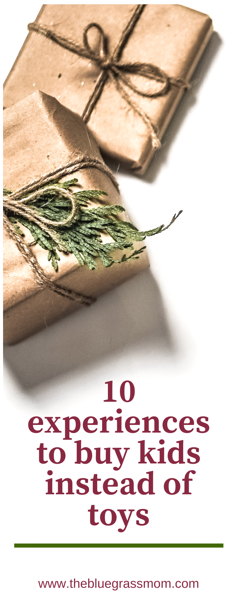 what to buy instead of toys