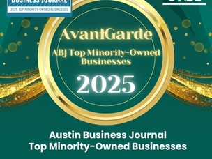 AvantGarde Recognized as a Top 5 Minority-Owned Business