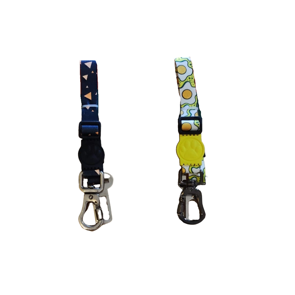 Miniatura: Cinto de Segurança para Cachorro – Ajustável e Estampado