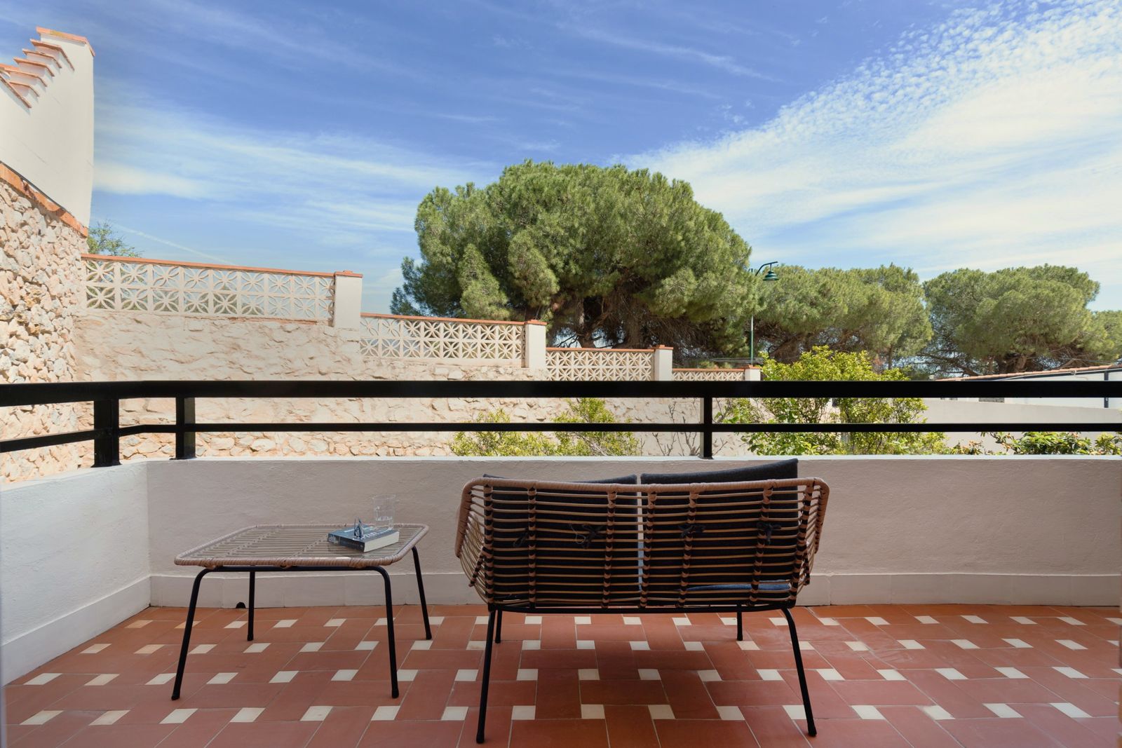 Nicolai Suite: private balcony with garden view