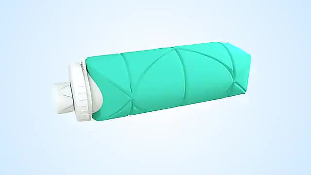 Thumbnail: Creative folding water bottle