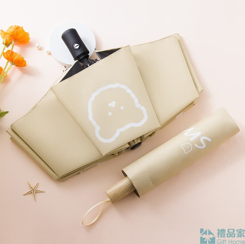 縮圖：莫蘭迪自動摺疊傘