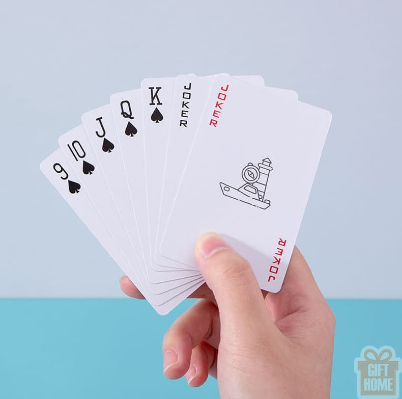 Thumbnail: Customized paper playing cards