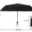 縮圖：黑膠防曬商務自動傘