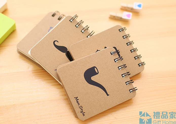 Thumbnail: Coil kraft paper notebook