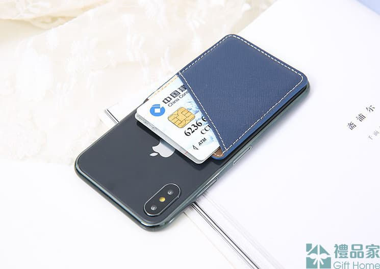 Thumbnail: Colored leather phone back sticker