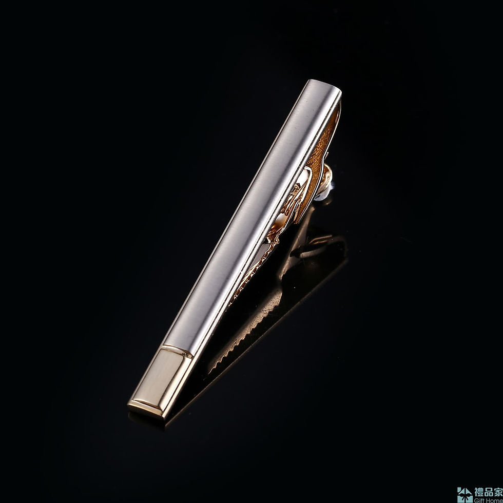 縮圖：銅質領tie 夾