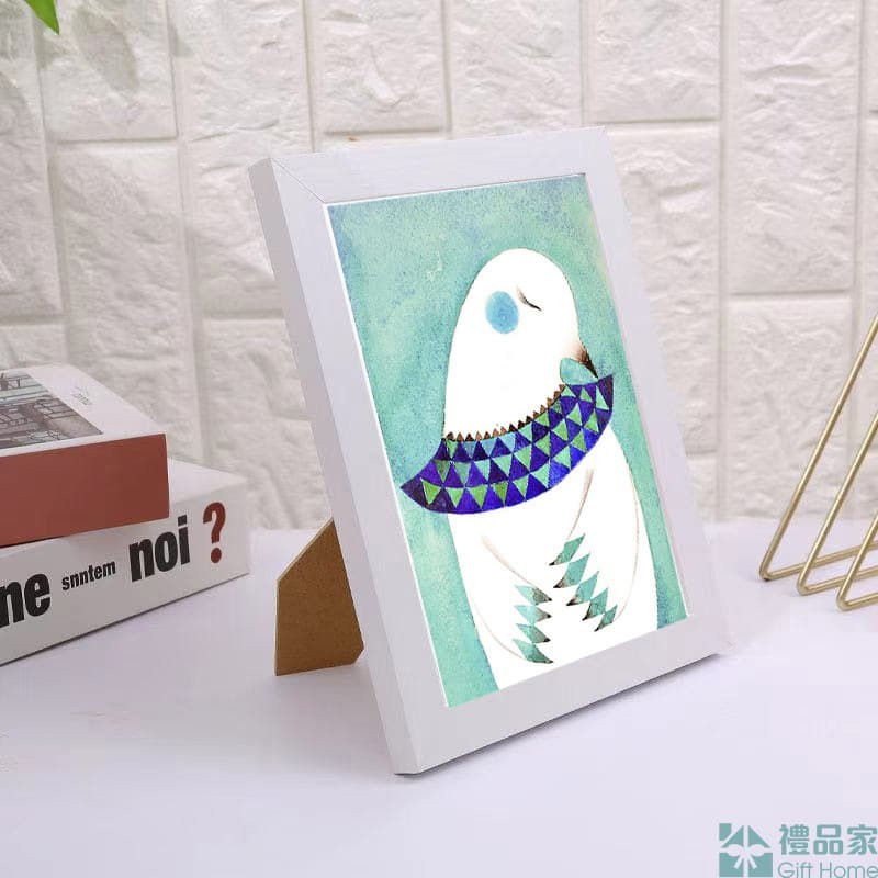 縮圖：木質簡約相架