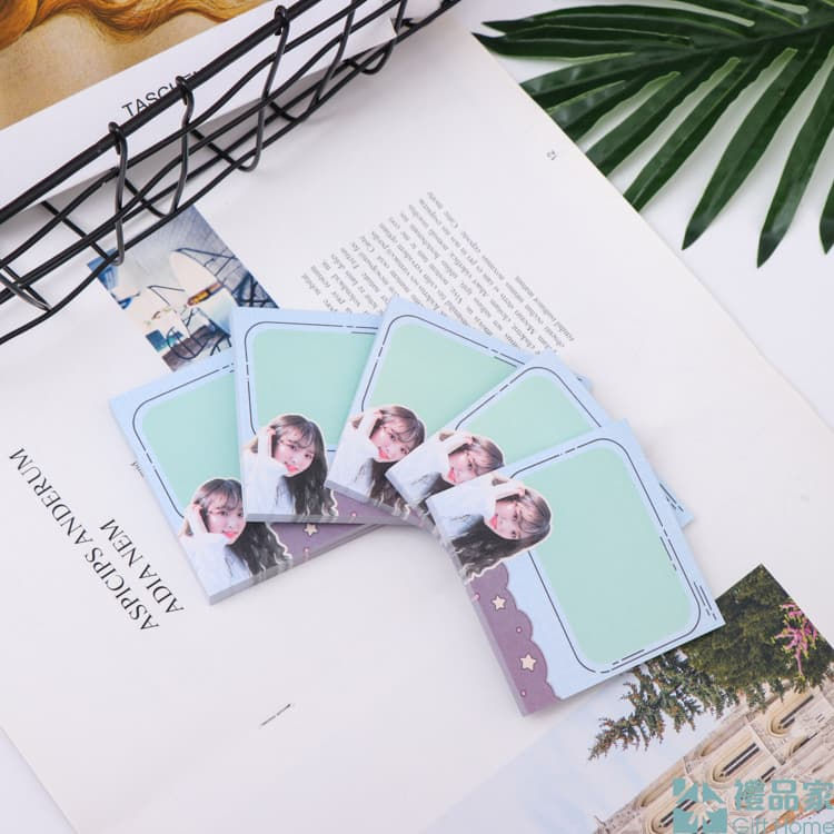 Thumbnail: 薄款可彩印便簽本