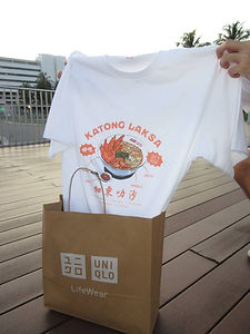 Uniqlo x 328 Katong Laksa Shirt