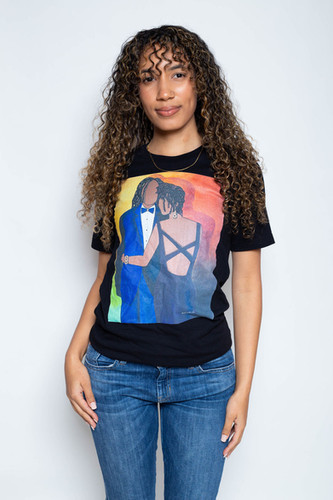 BLACK LOVE TEE