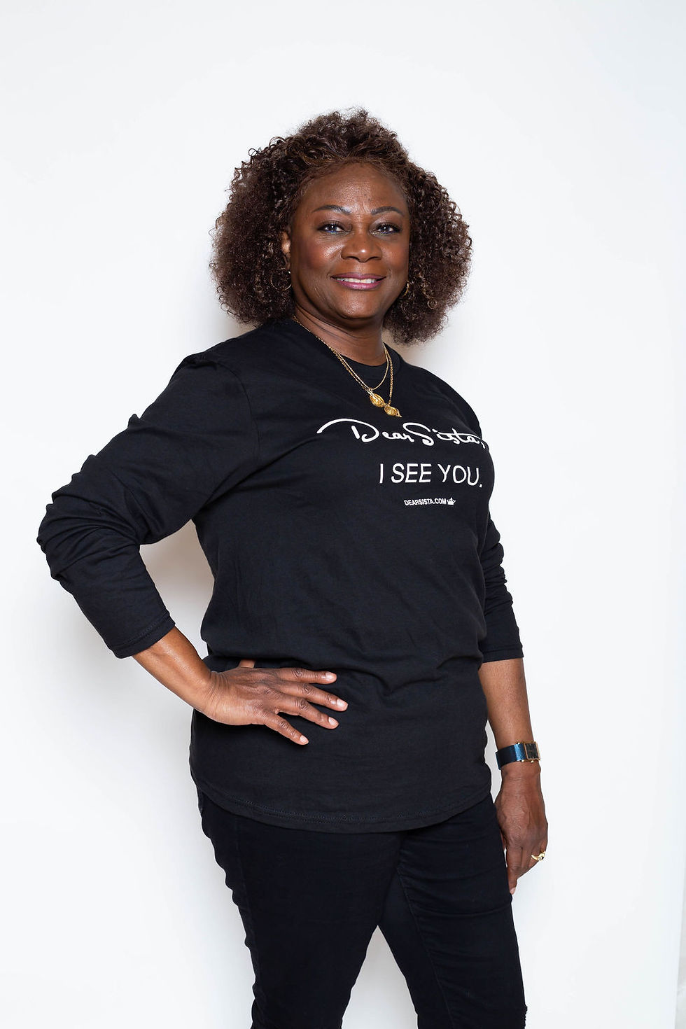 Thumbnail: Dear Sista Long Sleeve T-shirt