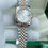 Thumbnail: Super Clone Rolex , Silver, Floral Motif Set With Diamons , 31 mm
