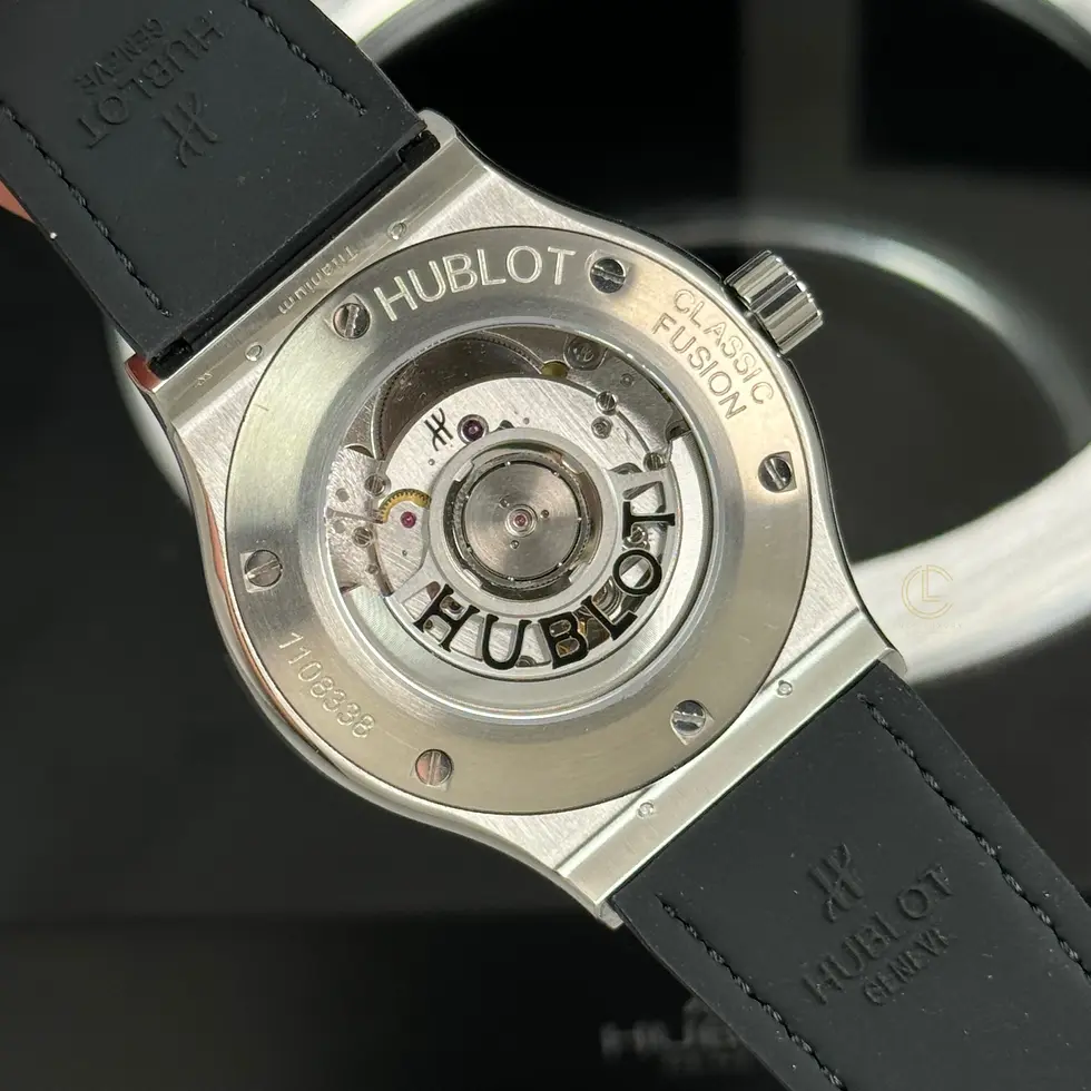Thumbnail: Hublot Classic Fusion Diamonds Moissanite Pave 42mm Dial Black – – Swiss Made