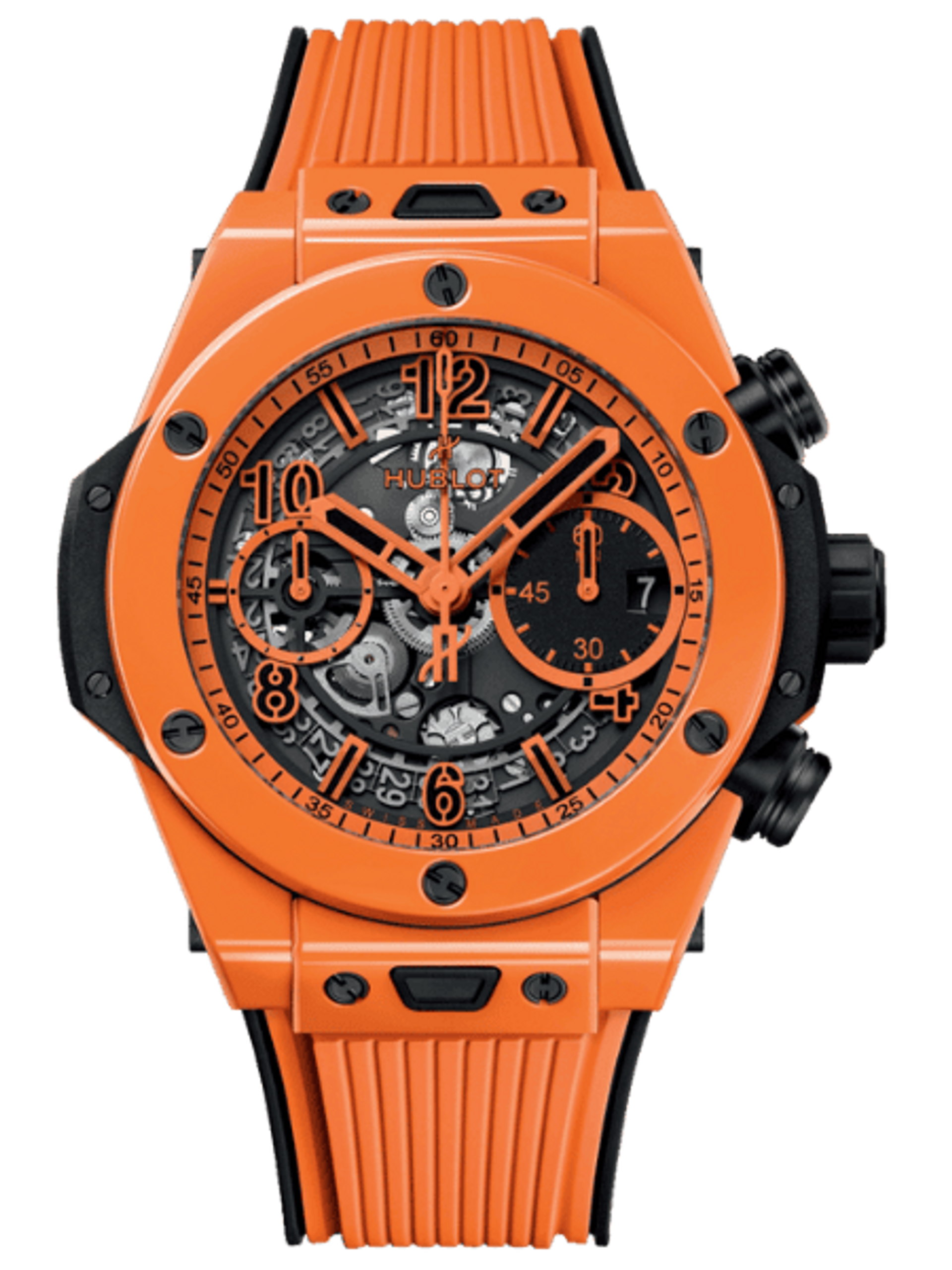Hublot Big Bang 42mm Rubber Strap Steel – Swiss Made