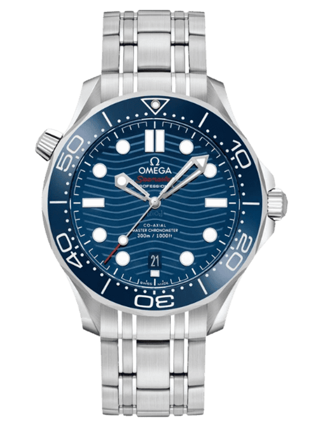 Omega Seamaster Diver 300M 210.32.42.20.03.001 42mm Blue Dial – Swiss Made