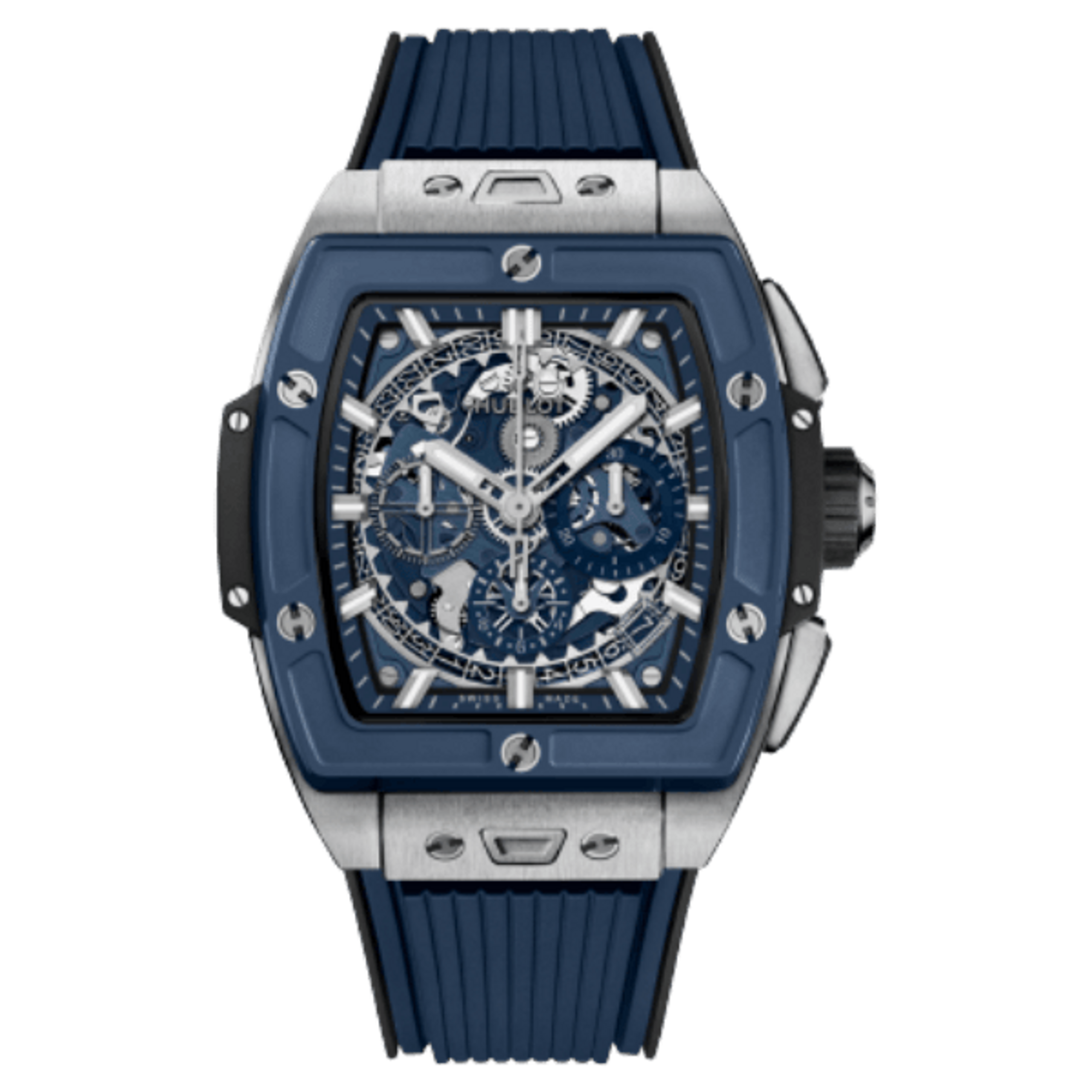 Hublot Spirit Of Big Bang Titanium Blue Ceramic 42mm – Swiss Made
