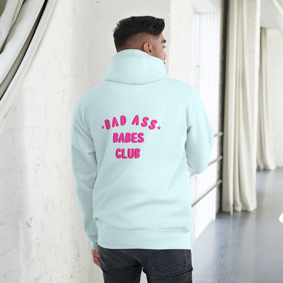 Küçük resim: Viral House Bad Ass Babes Club Hoodie