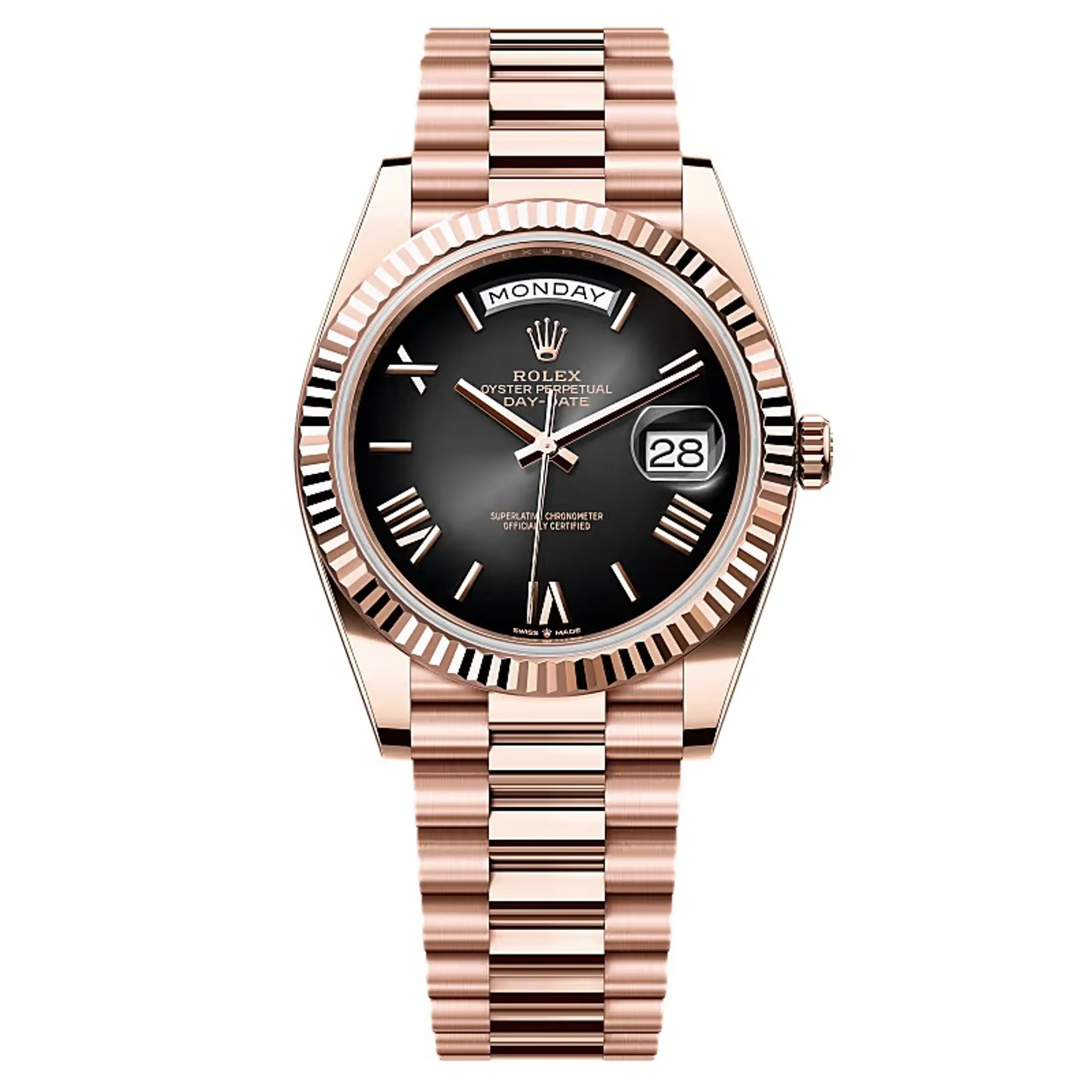 Rolex Day-Date Slate Ombré Dial 228235-0055 40 mm – Swiss Made