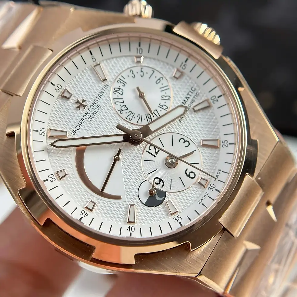 Thumbnail: Vacheron Constantin Overseas Dual Time 47450 42mm White Dial – Swiss Made