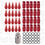 Thumbnail: SPEEDZONE RACING ALUMINUM LUG NUTS WITH SPIKES 20PCS 12X1.50 WITH KEY