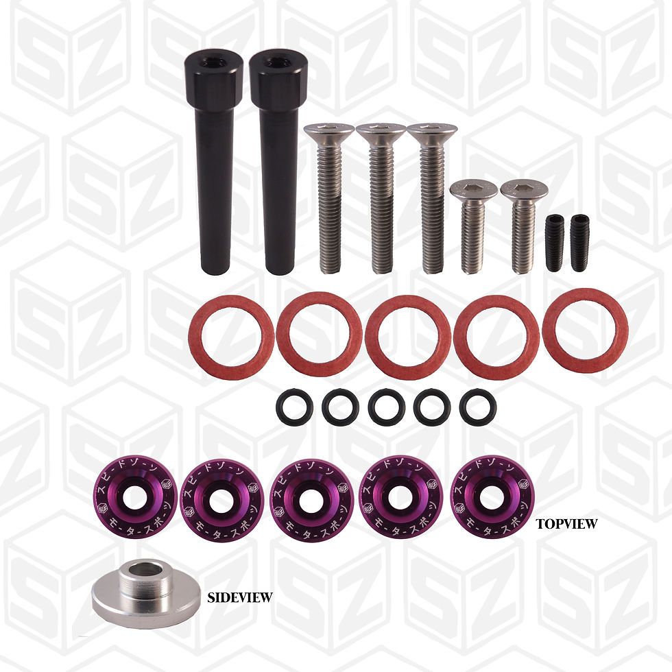 Thumbnail: SPEEDZONE VALVE COVER WASHER BOLT NUT KIT HONDA D-SERIES