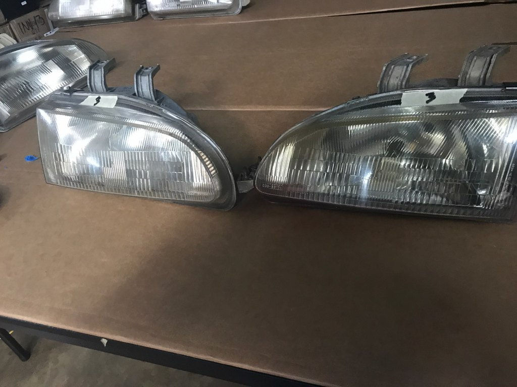 JDM 92-95 HONDA CIVIC EG6 HEADLIGHTS HEAD LAMPS STANLEY