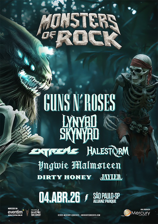 Poster - Monsters Of Rock 2026 | Monsters Of Rock