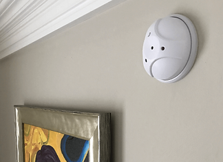 installed-wireless-glass-break-detector.
