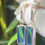 Thumbnail: EAR 27 - Siberian Blue Simple Earrings