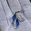 Thumbnail: EAR 16 - Siberian Blue Simple Earrings