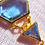 Thumbnail: Siberian Blue Crystal Necklace: Gold Plated Sterling Silver, Reiki Shamanic