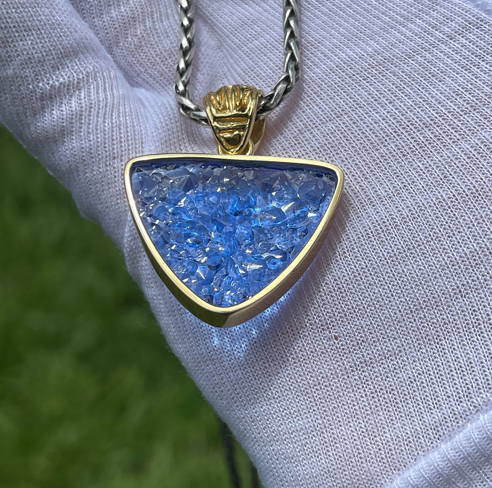 Thumbnail: Phoenix Pendant Gold plated