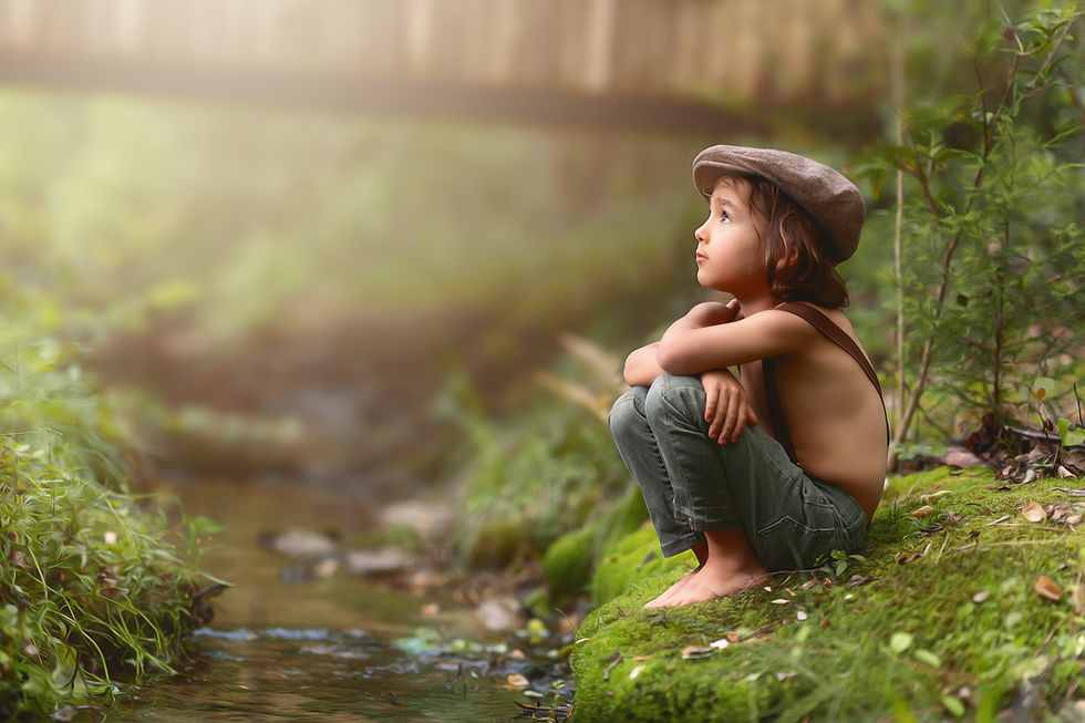 whimsical portrait, fine art, Pinehurst creek, Makana Photography, Southern Pines children photography, Aberdeen, Cameron, Sanford, Ft Bragg, photographer, outdoor portrait