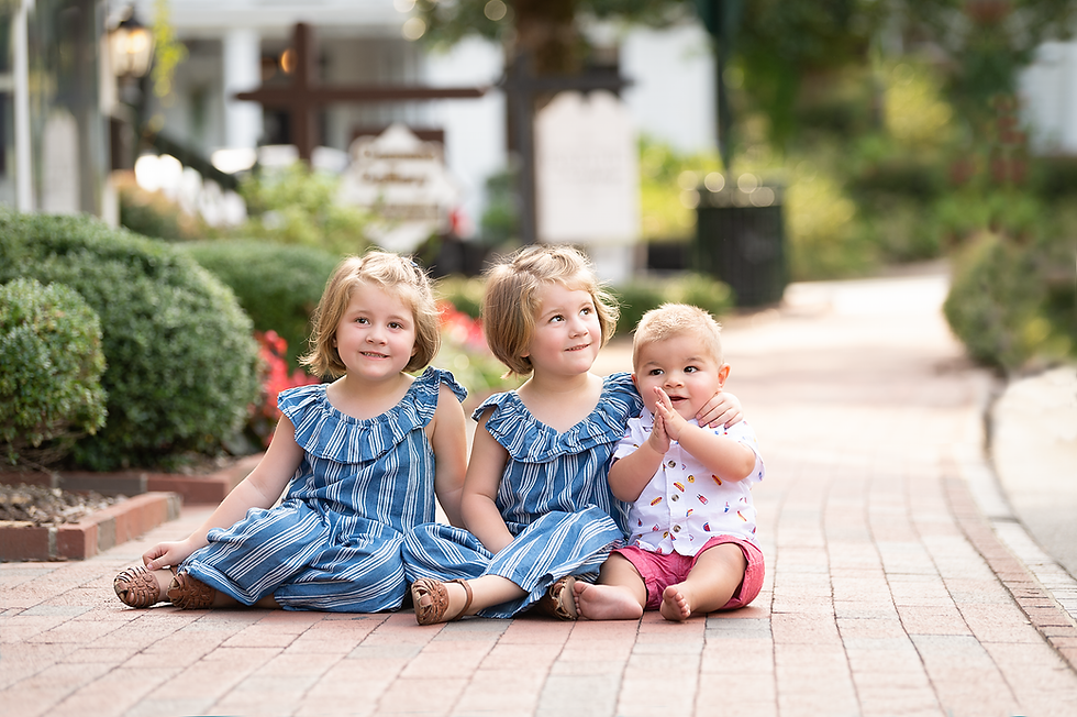 Southern Pines family photographer downtown session pictures