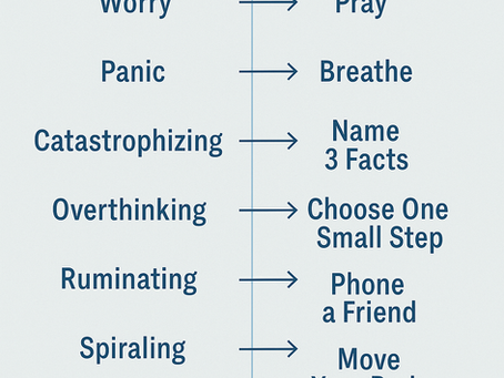 When Worry Creeps In- Move 💭➡️🚶♀️