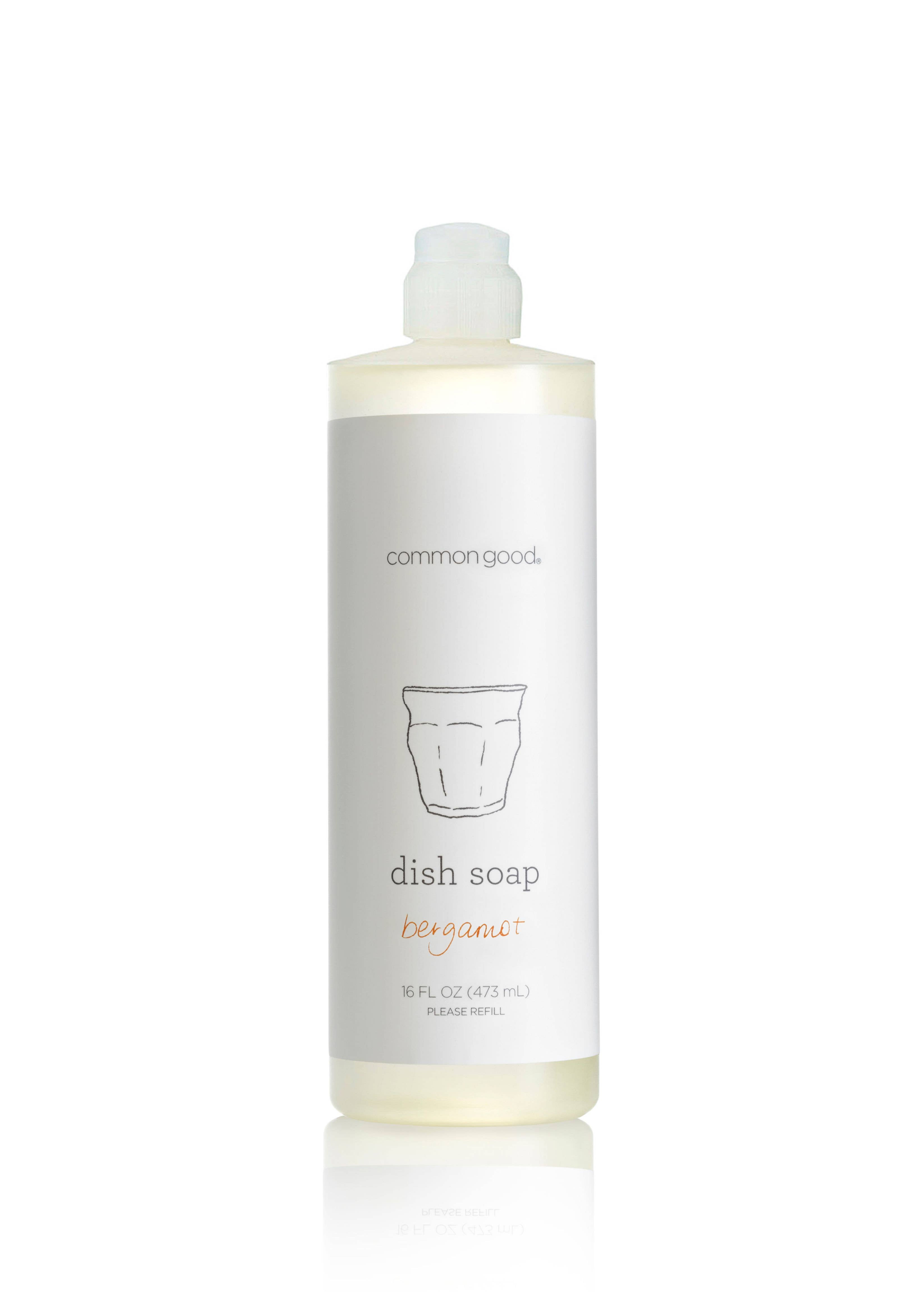 Dish Soap Bottle - 16 oz Bergamot