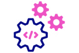 Software Programming icon representing software programming services by TechFramily.