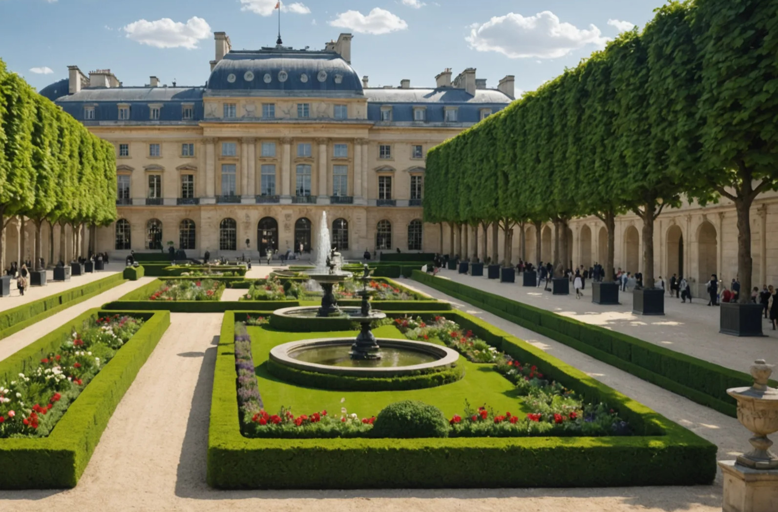les jardins du Palais-Royal