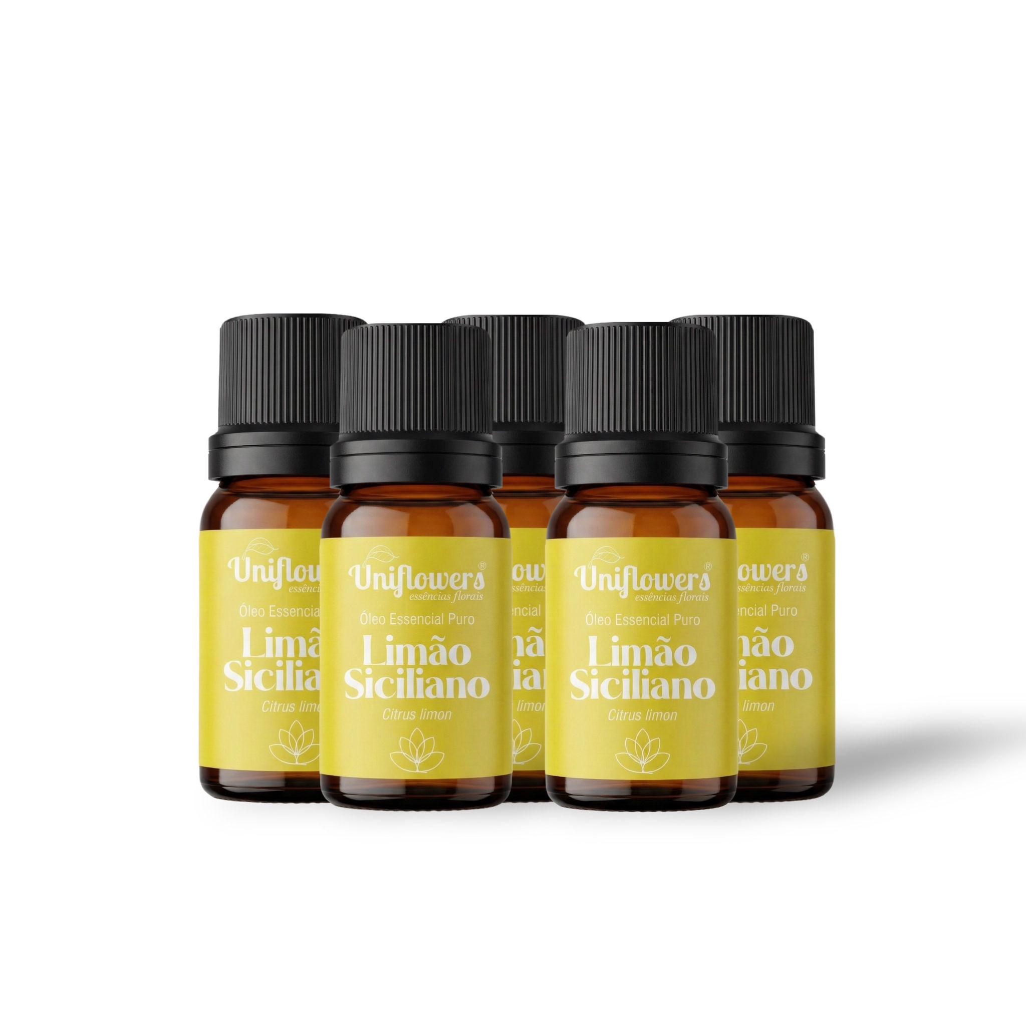 Kit 6 Óleos Essenciais Limão Siciliano