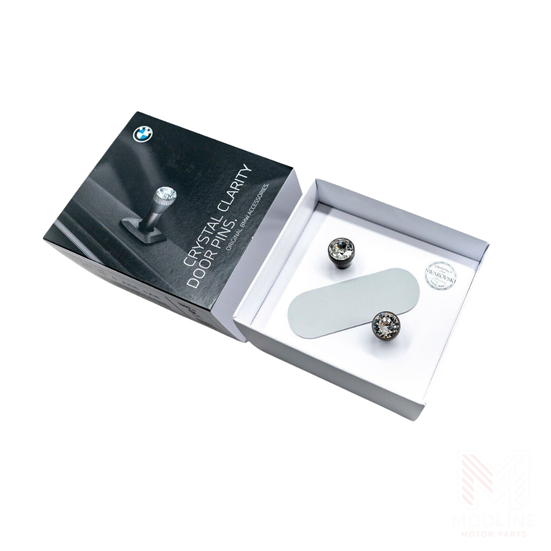 Genuine BMW Crystal Clarity door lock pins