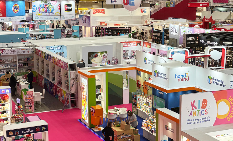 learning resources, london toy fair, olympia, 2026, exhibition hall