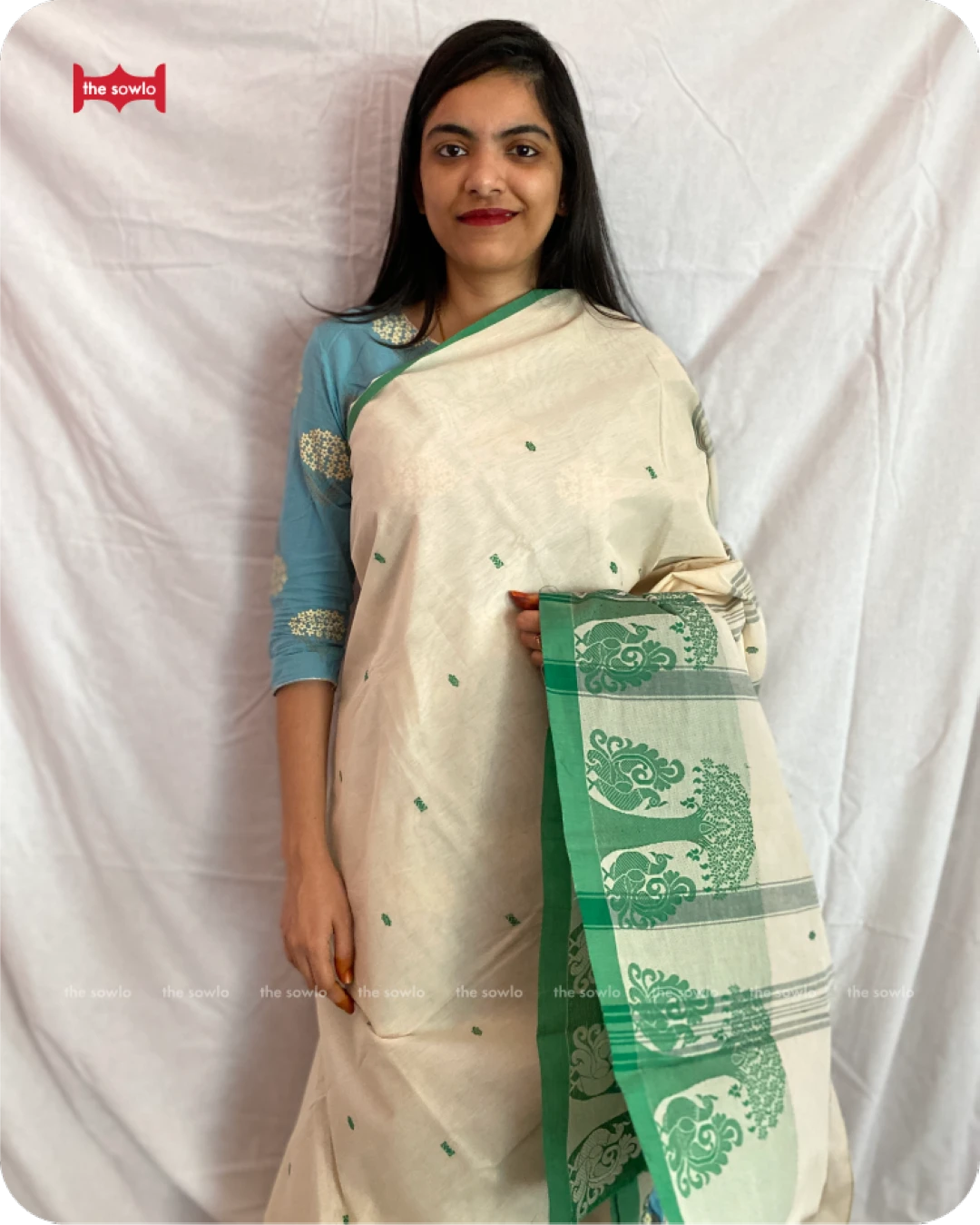 Kanchi Saree - Off White