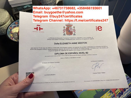 WhatsApp: +46731738682, +358466193601. Buy DELE certificate online, buy CELU certificate in Spain, how get to DELE certificate without exam, where to buy SIELE certificate without the exam in Madrid