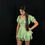 Thumbnail: Ruffled Mint Green Romper